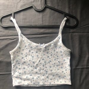 Brandy Melville Skylar Bow Tank (crop top)
